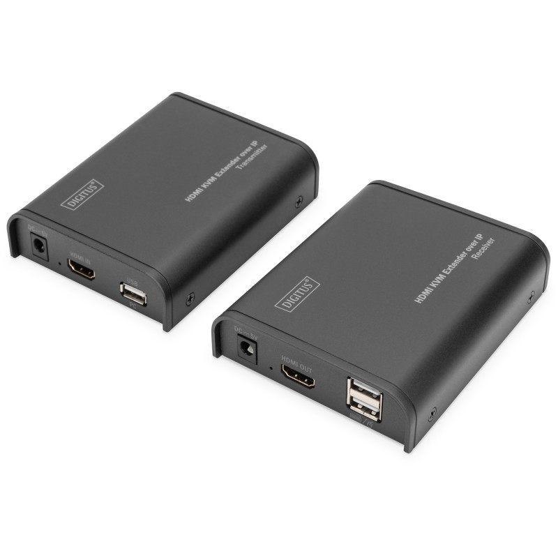 Buy Digitus HDMI IP KVM-Extender Set - DS-55202 - FullHD 60Hz, 120m range in Cyprus, Nicosia, Limassol, Larnaka, Pafos