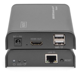 Buy Digitus HDMI IP KVM-Extender Set - DS-55202 - FullHD 60Hz, 120m range in Cyprus, Nicosia, Limassol, Larnaka, Pafos