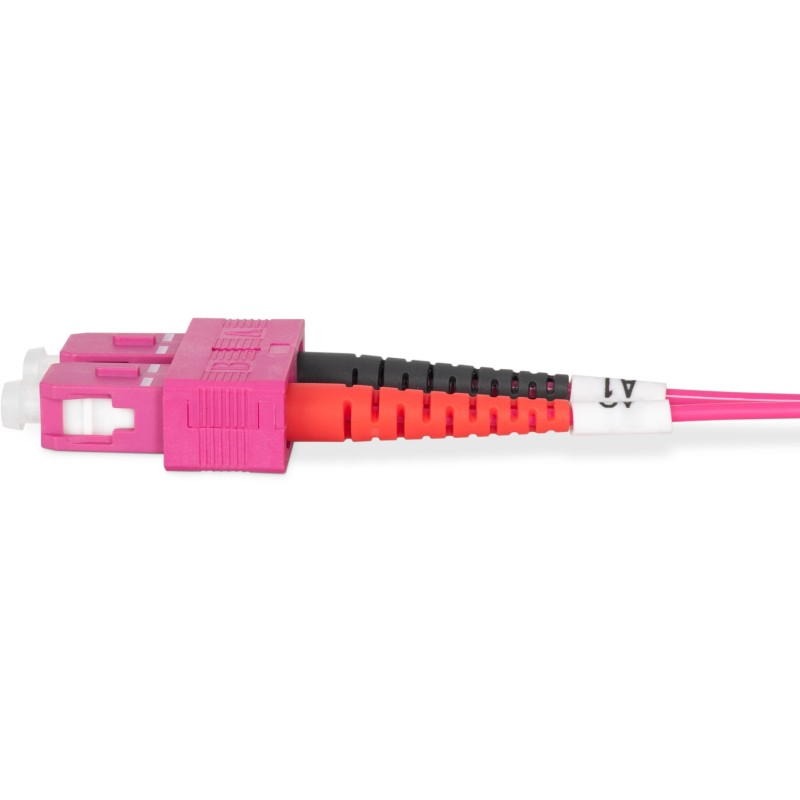 Buy DIGITUS LWL Patch Cable SC to SC - 1 m, Violet, OM4 Multimode in Cyprus, Nicosia, Limassol, Larnaka, Pafos