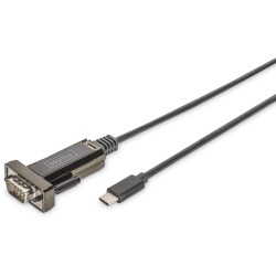 Buy DIGITUS USB-C to RS-232 Serial Adapter - 1.0 m Cable in Cyprus, Nicosia, Limassol, Larnaka, Pafos