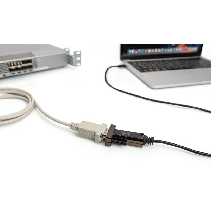 Buy DIGITUS USB-C to RS-232 Serial Adapter - 1.0 m Cable in Cyprus, Nicosia, Limassol, Larnaka, Pafos