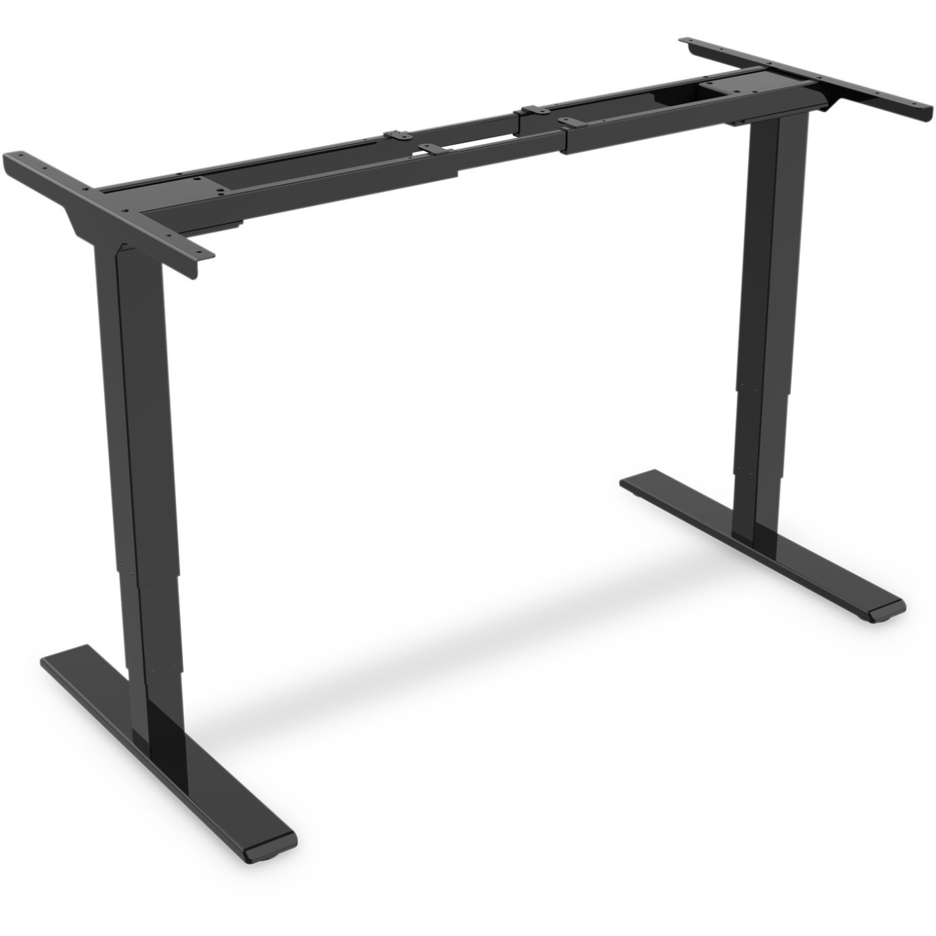 Digitus Electric Height-Adjustable Desk Frame - Black (Dual Motor, 3-Stage, 2 legs, 100 kg capacity)