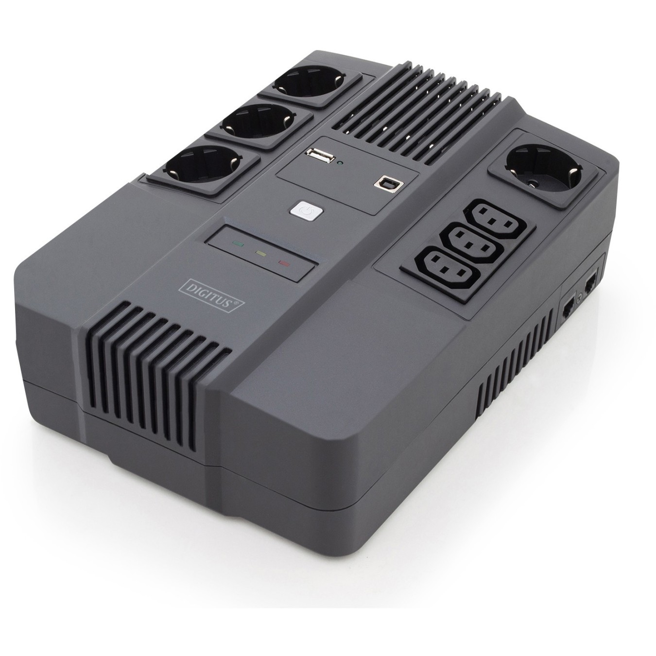 DIGITUS USV 800VA 480W Line-Interactive UPS - 800 VA, 480 W — Buy in Cyprus with Fast Delivery