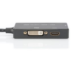 Buy DIGITUS Mini DisplayPort to HDMI+DVI+VGA Converter Cable - Black - 0.2 m - D... in Cyprus, Nicosia, Limassol, Larnaka, Pafos