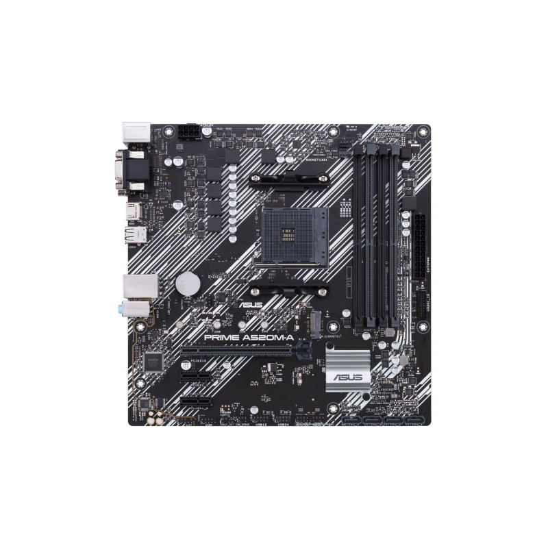 Buy ASUS PRIME A520M-A II CSM - AM4 micro-ATX Motherboard - A520 Chipset, DDR4, ... in Cyprus, Nicosia, Limassol, Larnaka, Pafos