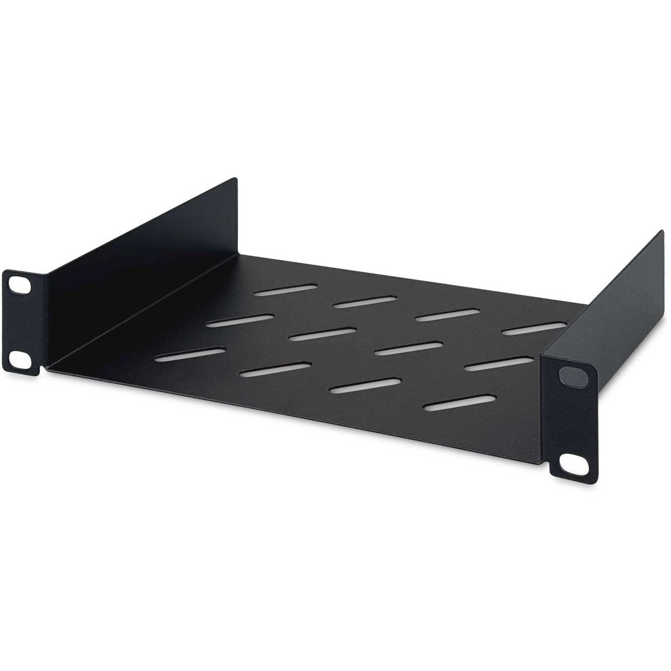 DIGITUS 1U Rack Shelf - Black - 254 mm Deep — Buy in Cyprus with Fast Delivery