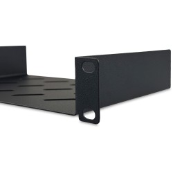 Buy DIGITUS 1U Rack Shelf - Black - 254 mm Deep in Cyprus, Nicosia, Limassol, Larnaka, Pafos