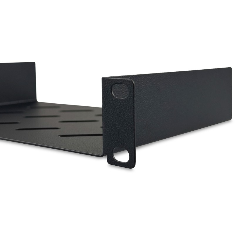 Buy DIGITUS 1U Rack Shelf - Black - 254 mm Deep in Cyprus, Nicosia, Limassol, Larnaka, Pafos