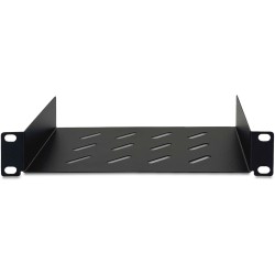 Buy DIGITUS 1U Rack Shelf - Black - 254 mm Deep in Cyprus, Nicosia, Limassol, Larnaka, Pafos