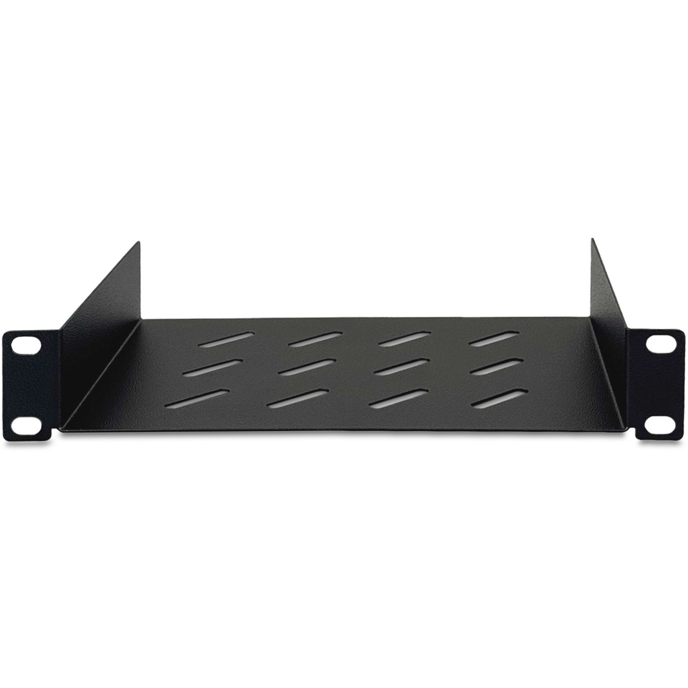 DIGITUS 1U Rack Shelf - Black - 254 mm Deep — Buy in Cyprus with Fast Delivery