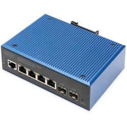 Buy Digitus 4+2P Industrial Gigabit Ethernet Switch L2 Managed - 4+2P - (Black, ... in Cyprus, Nicosia, Limassol, Larnaka, Pafos