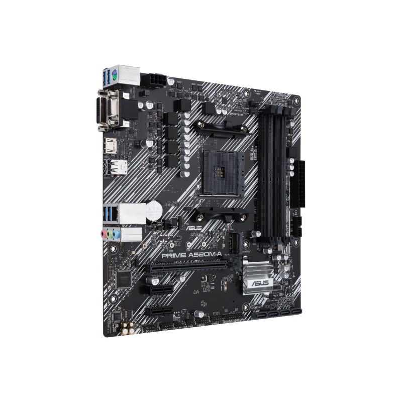 Buy ASUS PRIME A520M-A II CSM - AM4 micro-ATX Motherboard - A520 Chipset, DDR4, ... in Cyprus, Nicosia, Limassol, Larnaka, Pafos