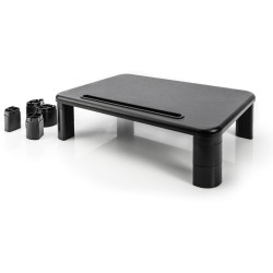Buy Digitus Height-Adjustable Monitor Riser - Black in Cyprus, Nicosia, Limassol, Larnaka, Pafos