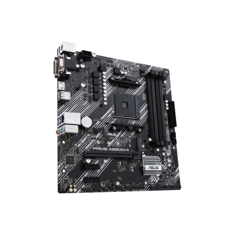 Buy ASUS PRIME A520M-A II CSM - AM4 micro-ATX Motherboard - A520 Chipset, DDR4, ... in Cyprus, Nicosia, Limassol, Larnaka, Pafos