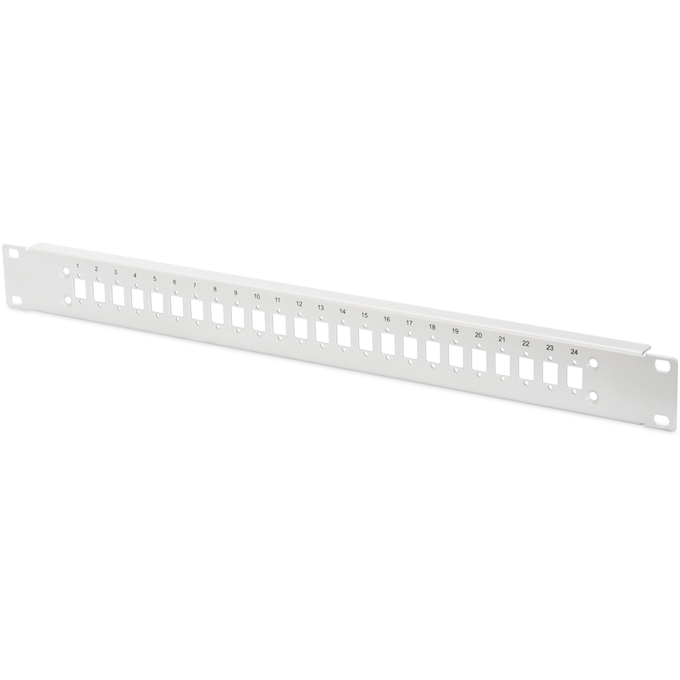 DIGITUS Steel Front Plate for 24 LC/DX Couplings - White — Buy in Cyprus with Fast Delivery