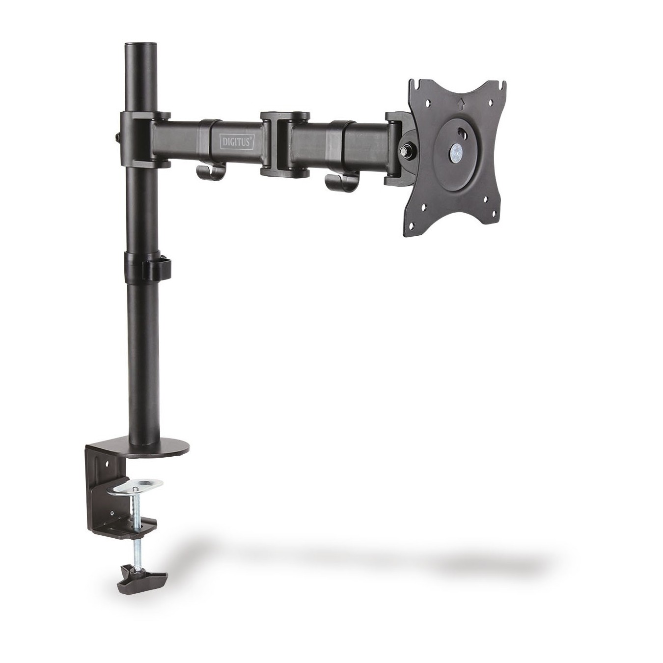 Desk Monitor Mount for 1 Monitor up to 69 cm (27 inch) - DA-90361 - Black, Desk Clamp — Buy in Cyprus with Fast Delivery