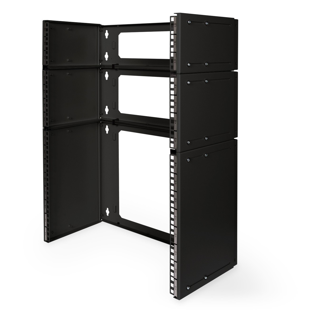 DIGITUS Wall Mount Patch Rack 19" 4U - Black — Buy in Cyprus with Fast Delivery