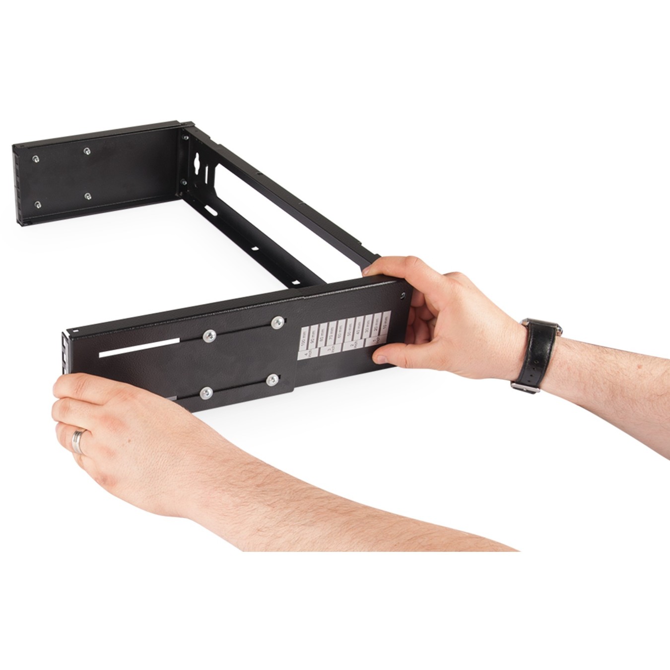 DIGITUS Wall Mount Patch Rack 19" 4U - Black — Buy in Cyprus with Fast Delivery