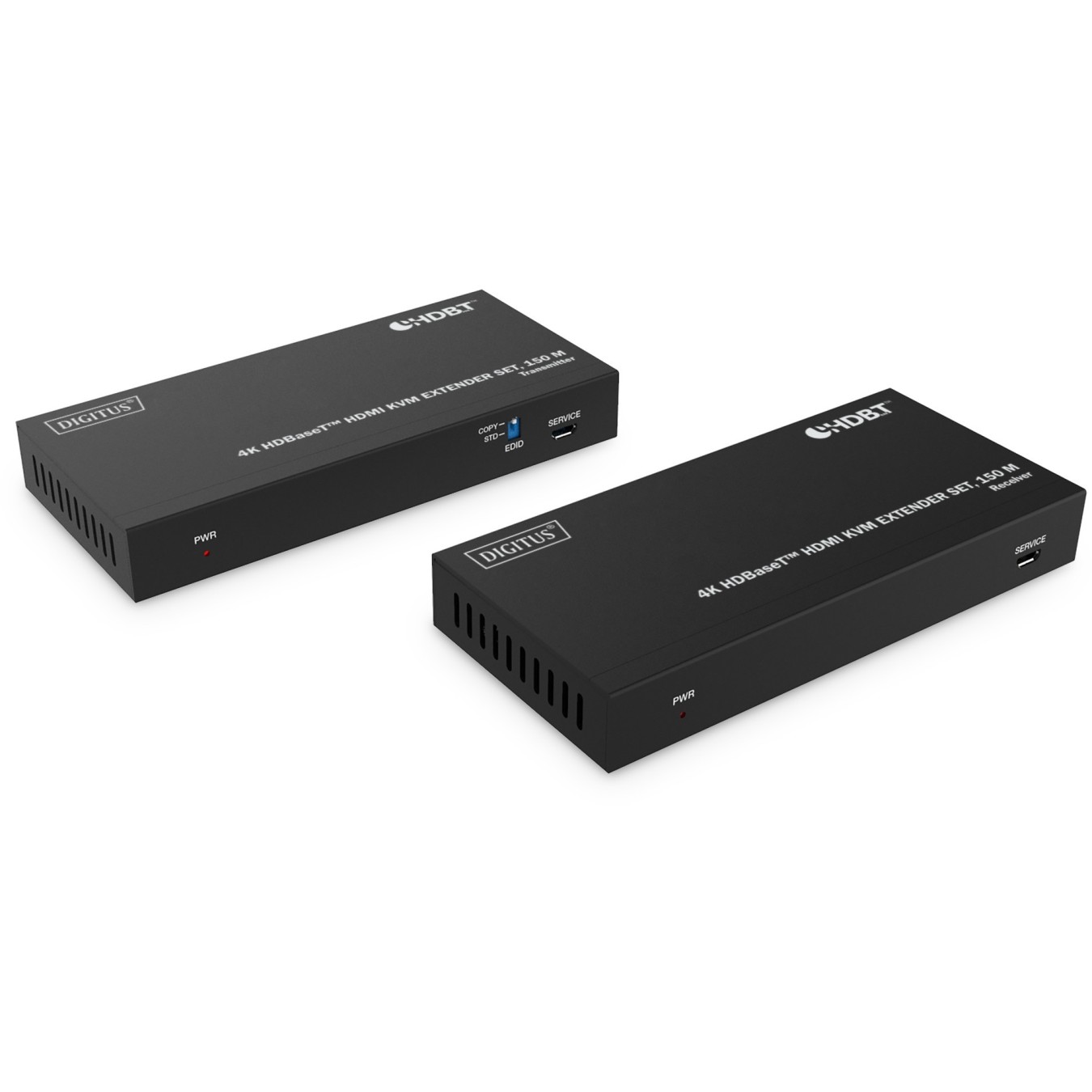 DIGITUS 4K HDBaseT HDMI KVM Extender Set USB 1.1 150m - 4K HDBaseT KVM Extender — Buy in Cyprus with Fast Delivery