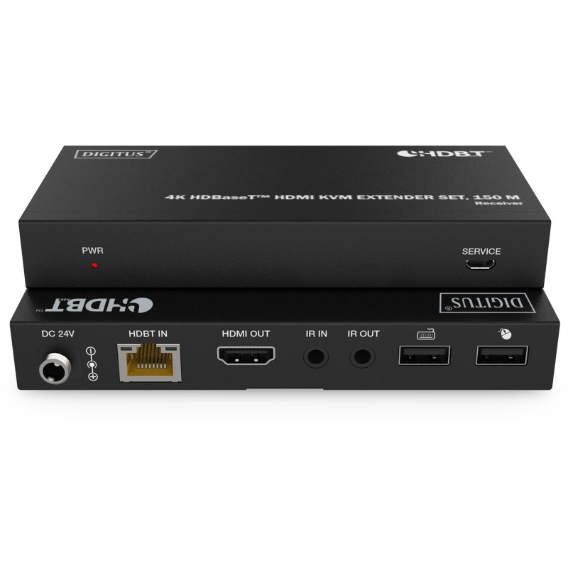 Buy DIGITUS 4K HDBaseT HDMI KVM Extender Set USB 1.1 150m - 4K HDBaseT KVM Extender in Cyprus, Nicosia, Limassol, Larnaka, Pafos