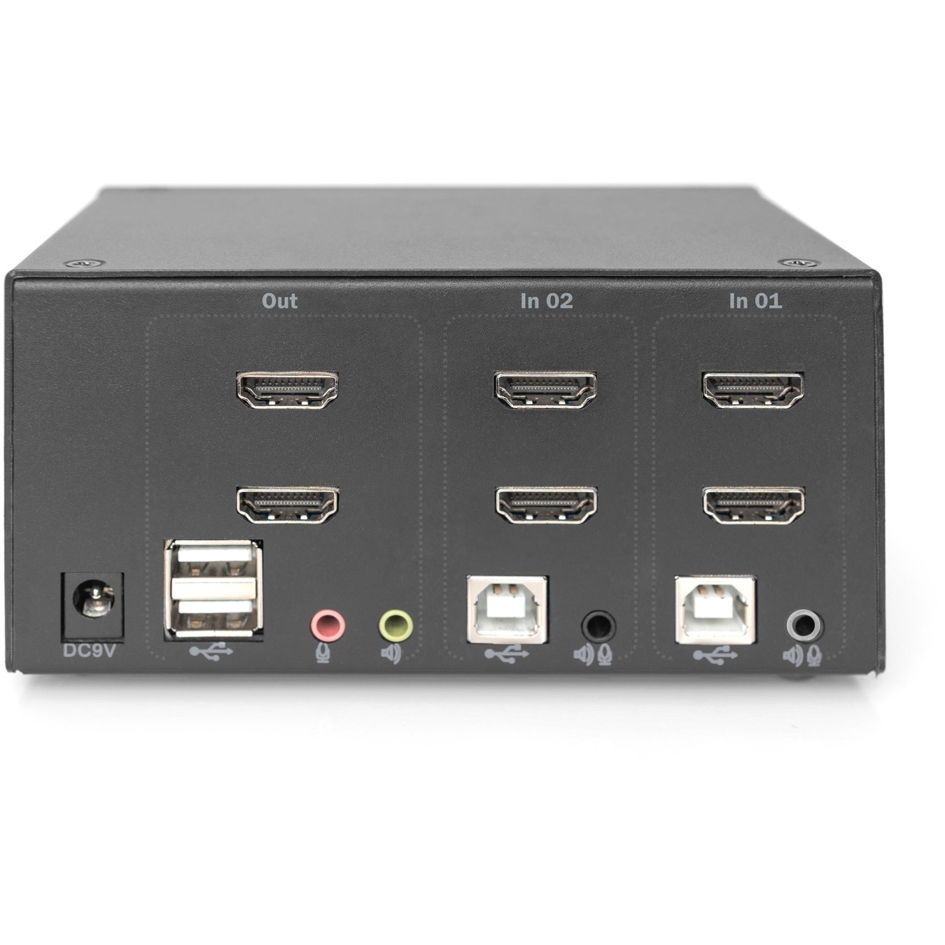 DIGITUS DS-12860 KVM-Switch 2-Port - DS-12860 - USB KVM switch — Buy in Cyprus with Fast Delivery