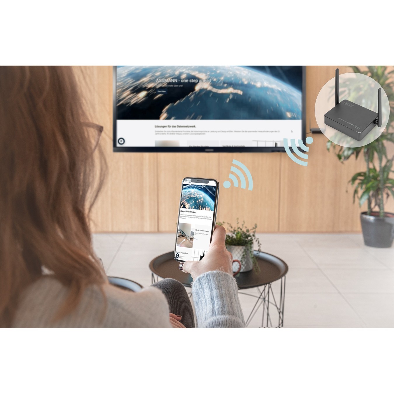 Digitus Click & Present Pro - Wireless Collaboration System for Meetings and Presentations — Buy in Cyprus with Fast Delivery