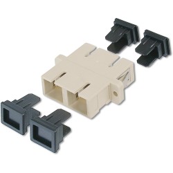 Buy DIGITUS SC to SC Duplex Fiber Optic Connector - Multimode - (Grey Polymer Ho... in Cyprus, Nicosia, Limassol, Larnaka, Pafos