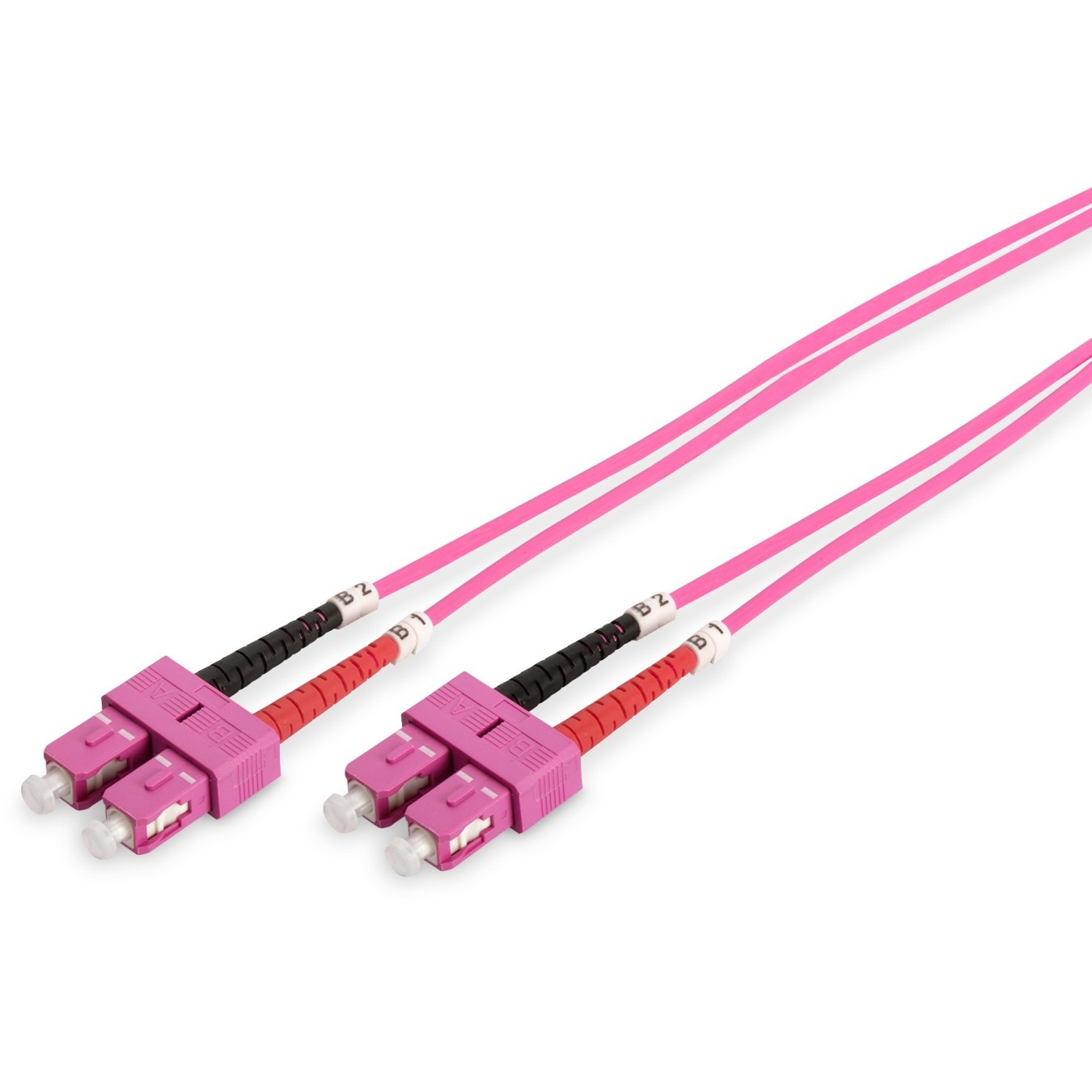Digitus LWL Patchkabel SC - SC 2.00 m Multimode Duplex OM4 - Violet — Buy in Cyprus with Fast Delivery