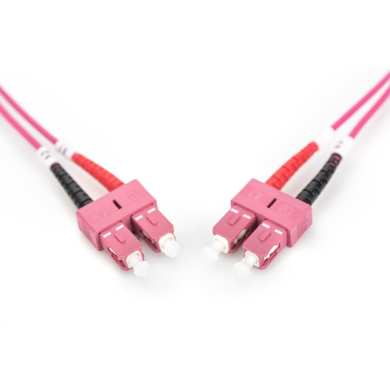 Buy Digitus LWL Patchkabel SC - SC 2.00 m Multimode Duplex OM4 - Violet in Cyprus, Nicosia, Limassol, Larnaka, Pafos