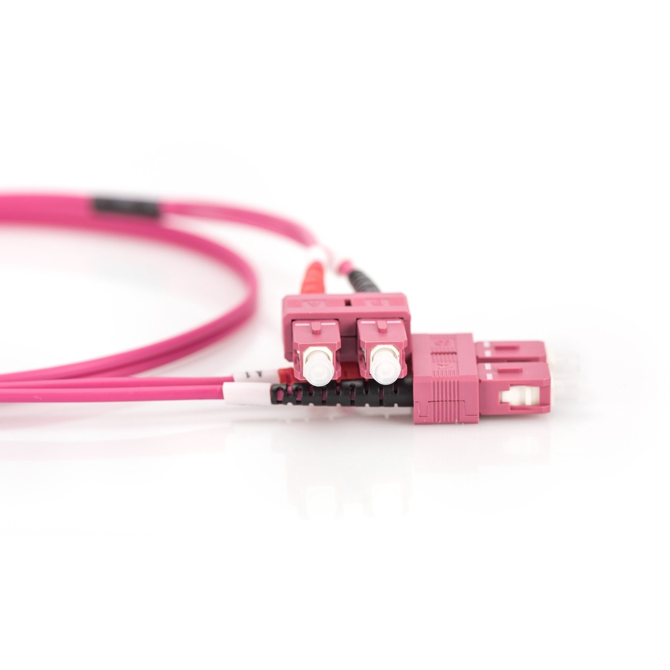 Digitus LWL Patchkabel SC - SC 2.00 m Multimode Duplex OM4 - Violet — Buy in Cyprus with Fast Delivery