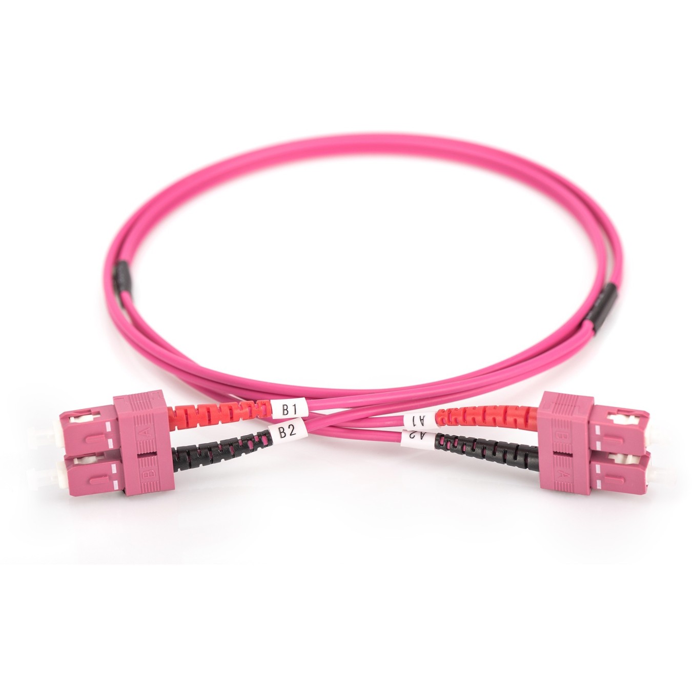 Digitus LWL Patchkabel SC - SC 2.00 m Multimode Duplex OM4 - Violet — Buy in Cyprus with Fast Delivery