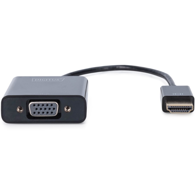 Buy HDMI to VGA Converter - HDMI-A to VGA (D-Sub) - Black in Cyprus, Nicosia, Limassol, Larnaka, Pafos