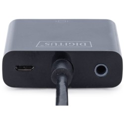 Buy HDMI to VGA Converter - HDMI-A to VGA (D-Sub) - Black in Cyprus, Nicosia, Limassol, Larnaka, Pafos