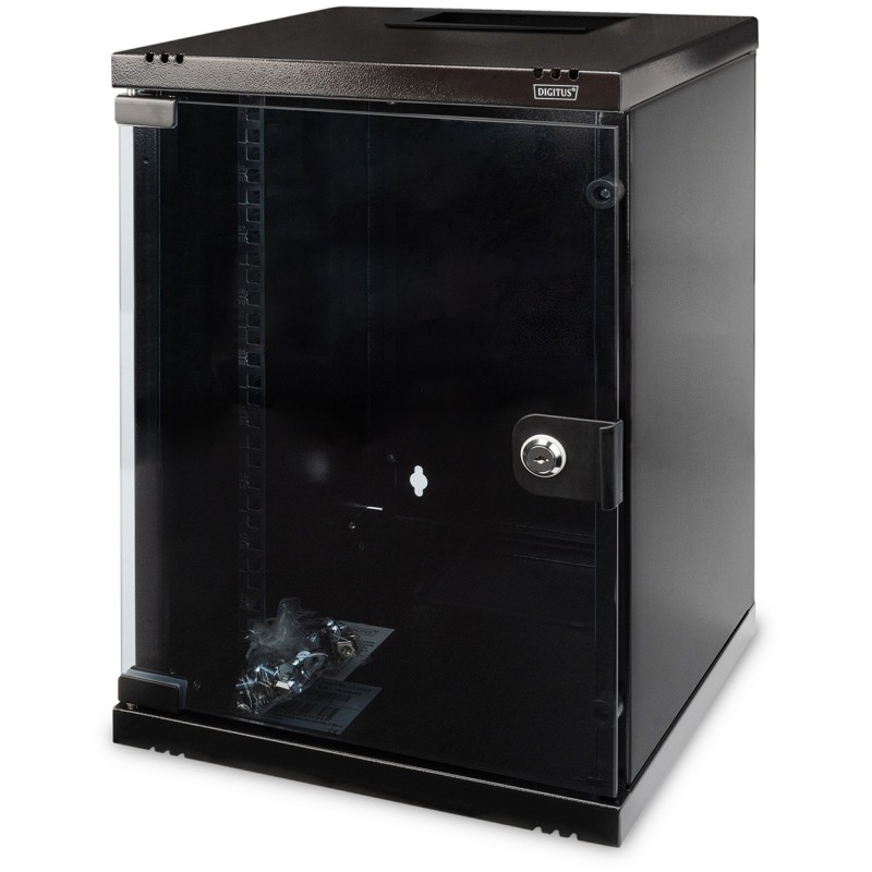 Buy DIGITUS Wall-Mount Cabinet 9U - 312x300x464 mm - Black in Cyprus, Nicosia, Limassol, Larnaka, Pafos
