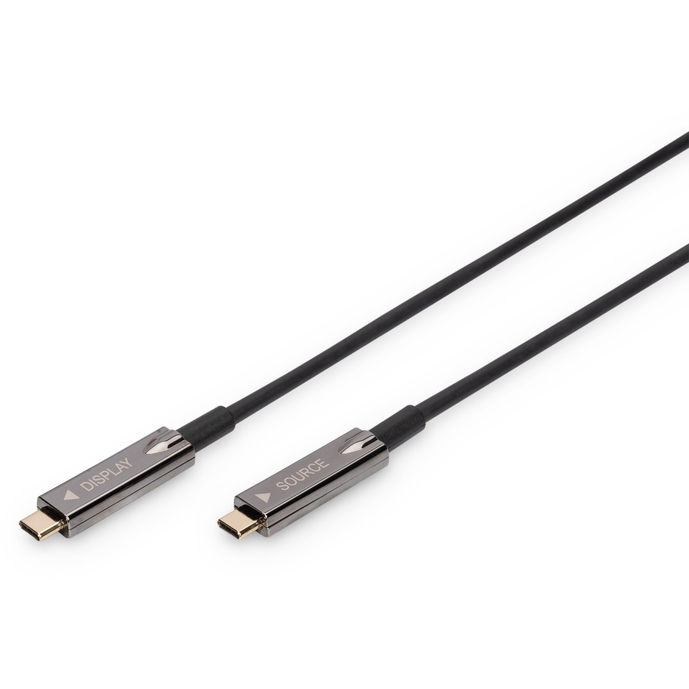 DIGITUS 4K USB-C AOC AV Cable - Black, 10 m, USB 3.2 Gen 1 — Buy in Cyprus with Fast Delivery