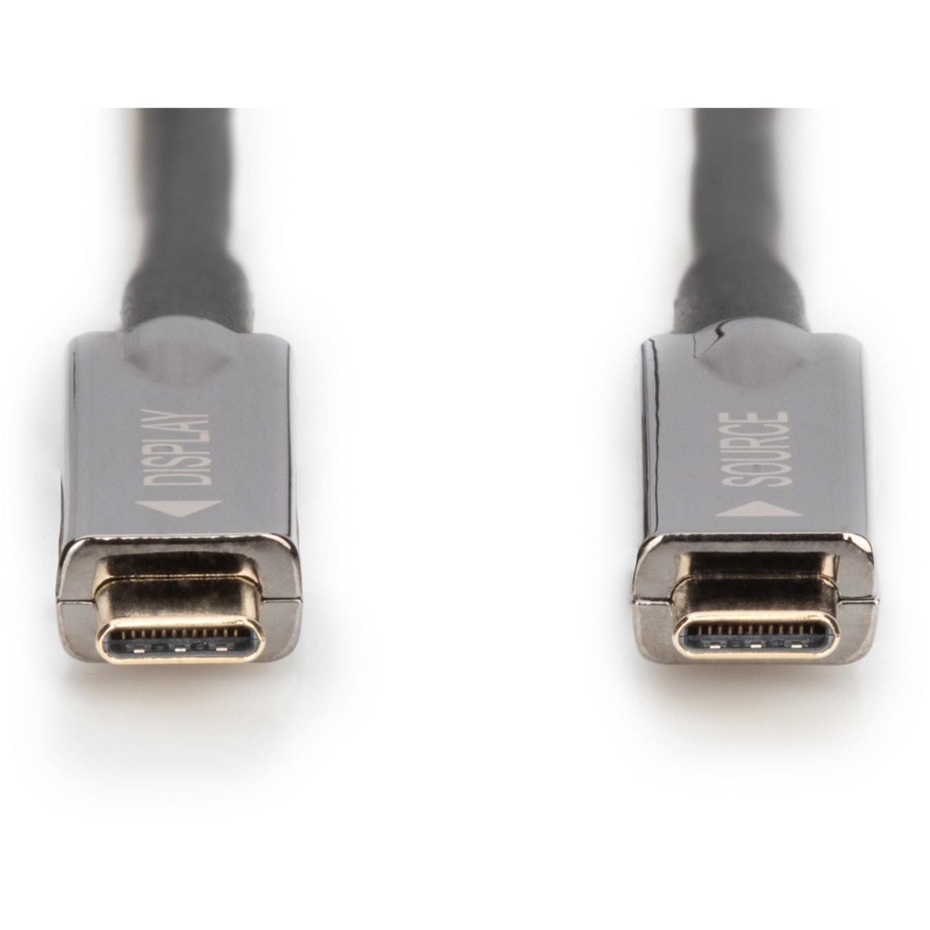 DIGITUS 4K USB-C AOC AV Cable - Black, 10 m, USB 3.2 Gen 1 — Buy in Cyprus with Fast Delivery
