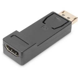 Buy DIGITUS DisplayPort to HDMI Adapter - DPort - Black, 1080p DP 1.1a in Cyprus, Nicosia, Limassol, Larnaka, Pafos