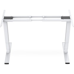 Buy Digitus Electric Height-Adjustable Table Frame - Dual Motor, 2 Legs, White in Cyprus, Nicosia, Limassol, Larnaka, Pafos