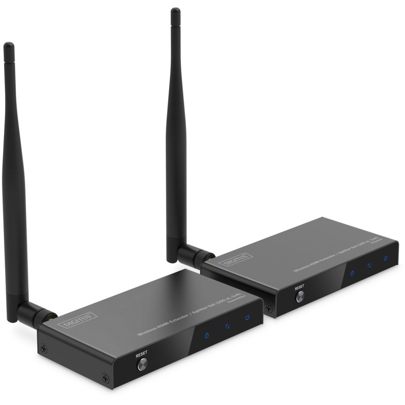 Buy DIGITUS Wireless HDMI Extender Splitter Set 100m.1x4 - (1x4 outputs, Full HD) in Cyprus, Nicosia, Limassol, Larnaka, Pafos