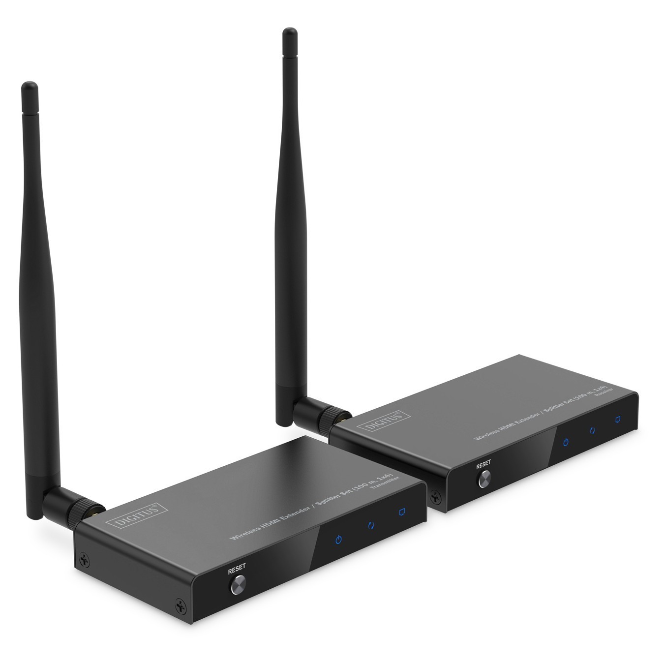 DIGITUS Wireless HDMI Extender Splitter Set 100m.1x4 - (1x4 outputs, Full HD) — Buy in Cyprus with Fast Delivery