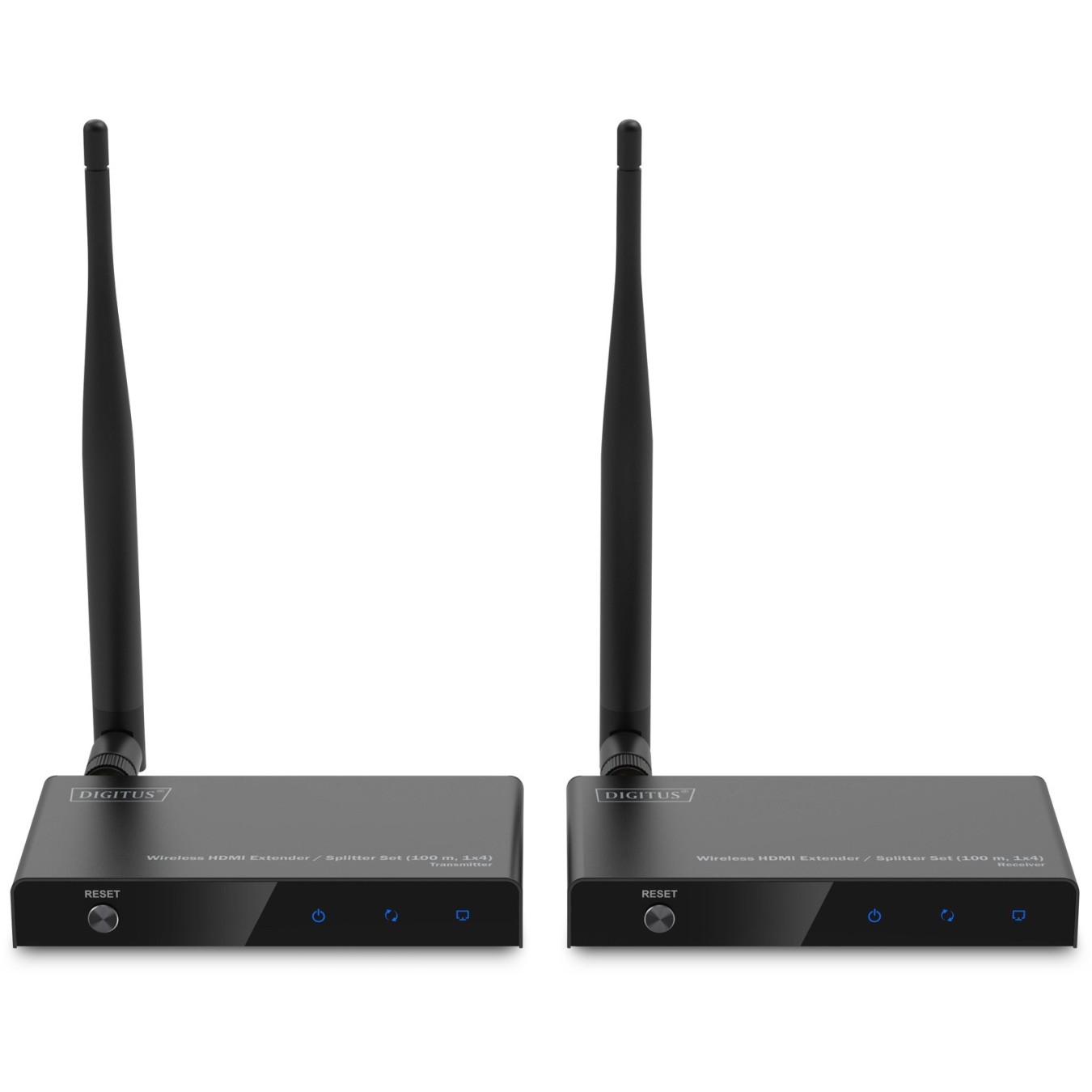 DIGITUS Wireless HDMI Extender Splitter Set 100m.1x4 - (1x4 outputs, Full HD) — Buy in Cyprus with Fast Delivery