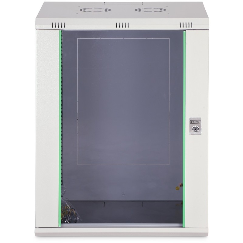 Buy Digitus Wall-mount Enclosure - 19-inch 16U, 816.2x600x450 mm, Gray (RAL 7035) in Cyprus, Nicosia, Limassol, Larnaka, Pafos