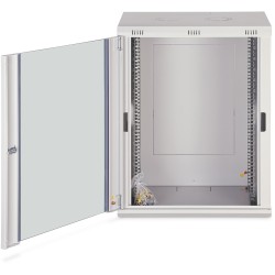 Buy Digitus Wall-mount Enclosure - 19-inch 16U, 816.2x600x450 mm, Gray (RAL 7035) in Cyprus, Nicosia, Limassol, Larnaka, Pafos