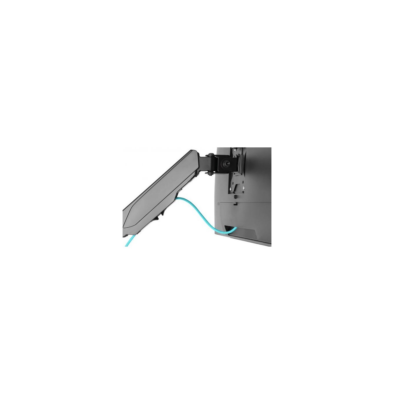 Monitor Wall Mount for 1 Monitor 17-32in - DA-90396 - Black Gas Spring — Buy in Cyprus with Fast Delivery