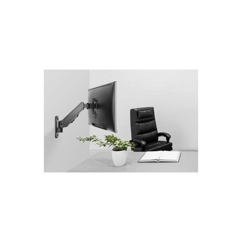 Buy Monitor Wall Mount for 1 Monitor 17-32in - DA-90396 - Black Gas Spring in Cyprus, Nicosia, Limassol, Larnaka, Pafos