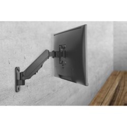 Buy Monitor Wall Mount for 1 Monitor 17-32in - DA-90396 - Black Gas Spring in Cyprus, Nicosia, Limassol, Larnaka, Pafos