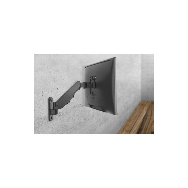 Buy Monitor Wall Mount for 1 Monitor 17-32in - DA-90396 - Black Gas Spring in Cyprus, Nicosia, Limassol, Larnaka, Pafos
