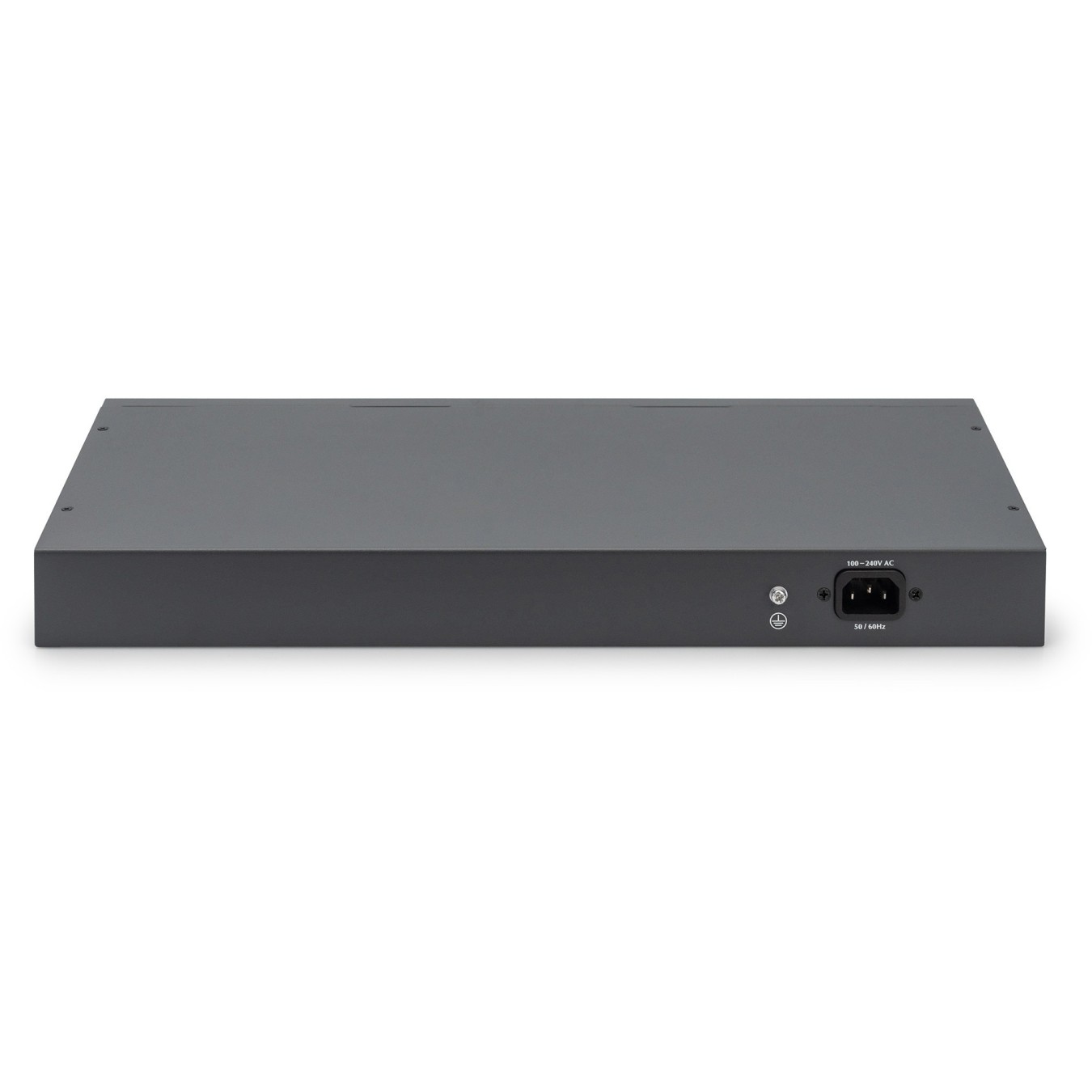 Digitus 24-Port Gigabit Managed Switch with 4 SFP+ Uplinks - 19-inch Rack Mount - Black, L3 Capable