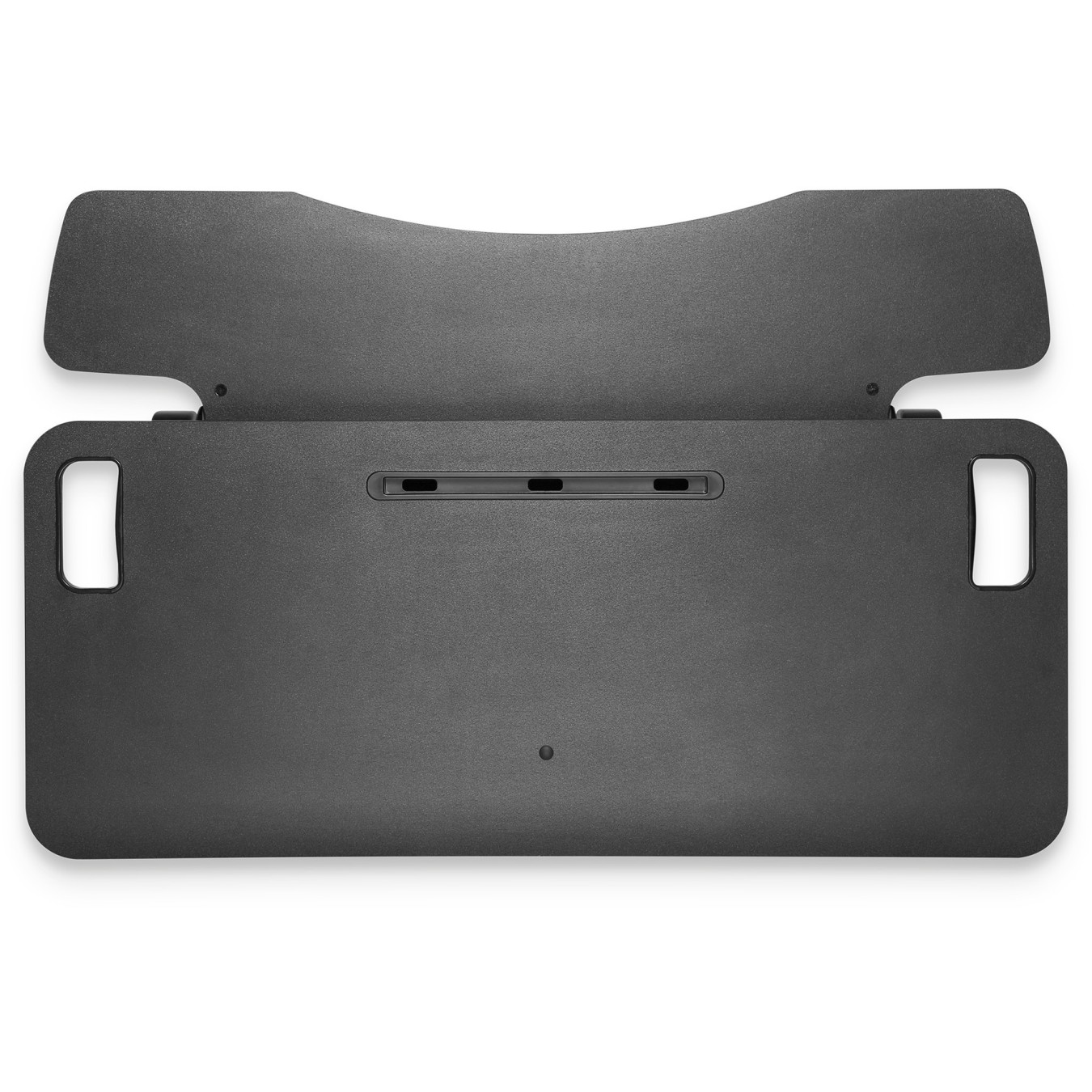 Digitus DA-90380-1 Ergonomic Desk Riser - DA-90380-1 - Black, Freestanding, Manual height adjustment