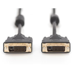 Buy DIGITUS DVI-D Cable - DVI-D to DVI-D - 2.00 m, Black, Male/Male in Cyprus, Nicosia, Limassol, Larnaka, Pafos